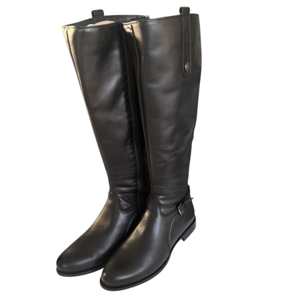 La CANADIENNE Lori Black Leather Boots